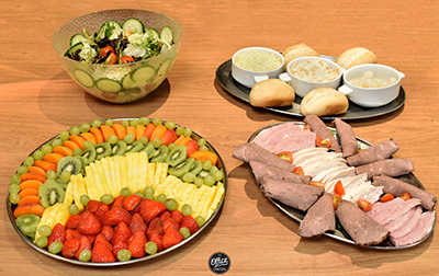 Fruit, Meat, Bread Platters Fruit, Meat, Bread Platters